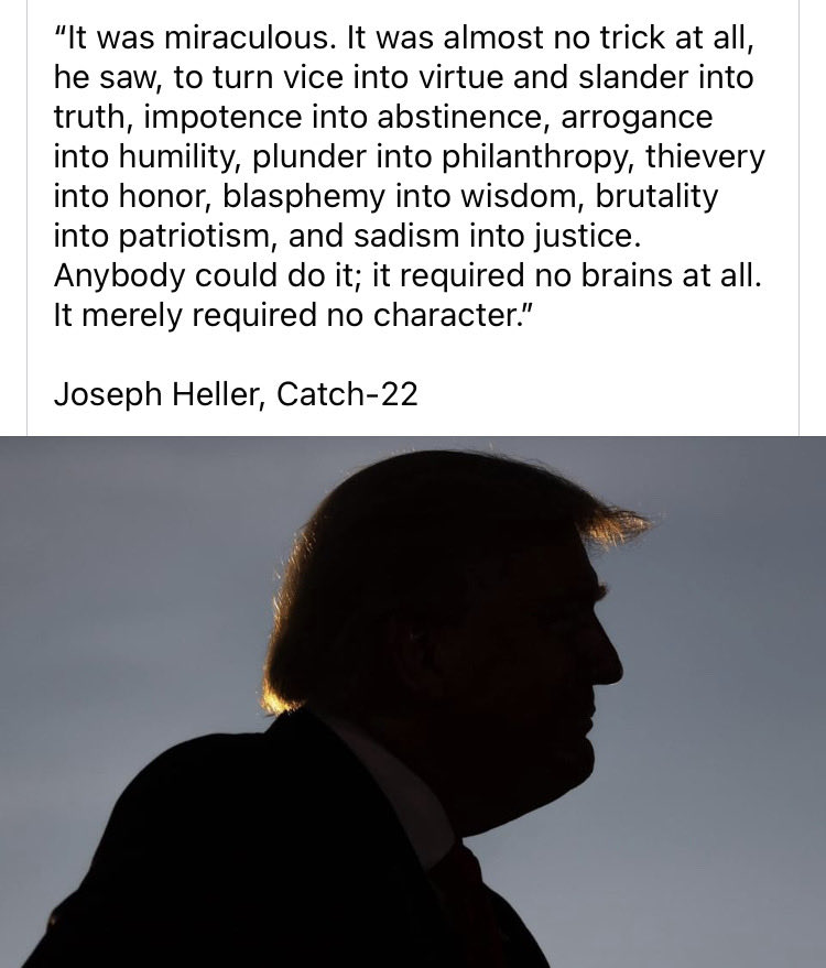 Joseph Heller predicts Trump in 1961 amazing ⁦@mrjamesob⁩