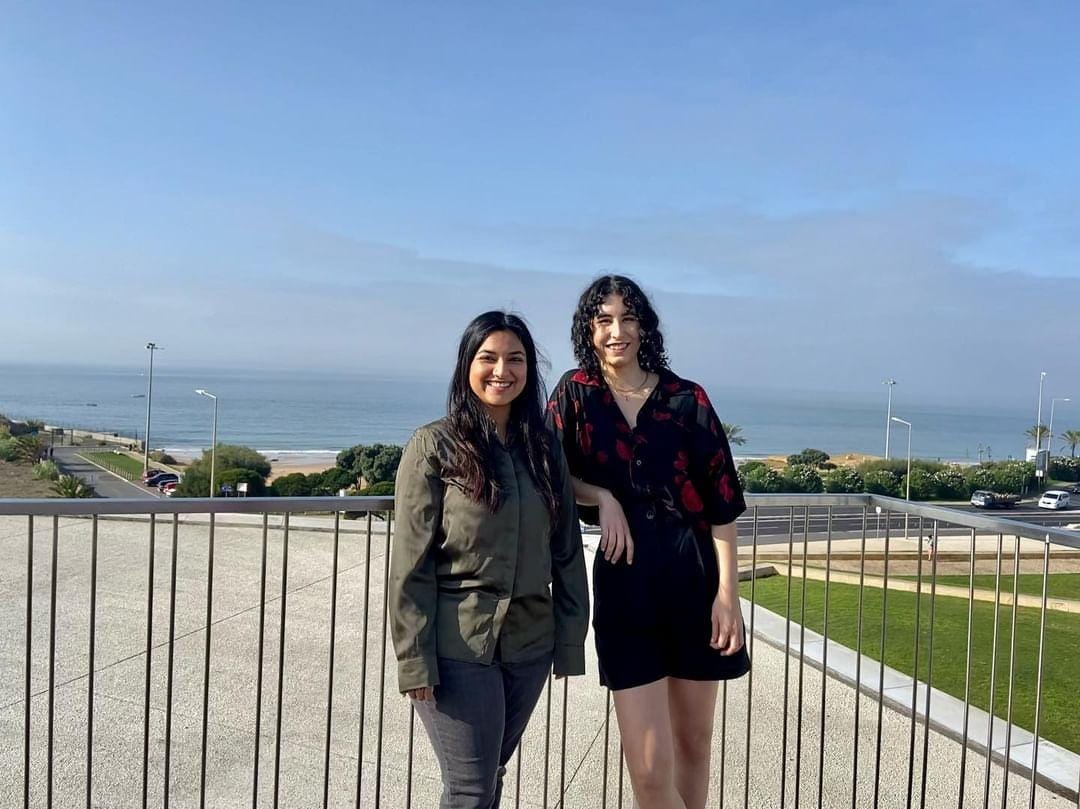I'm happy to announce that I am joining the economics department of <a href="/NovaSBE/">NovaSBE</a> for a 4-year post-doc position. Here is a picture of me and <a href="/psychalv/">Sai</a> on our first day! Looking forward to this new chapter :)
