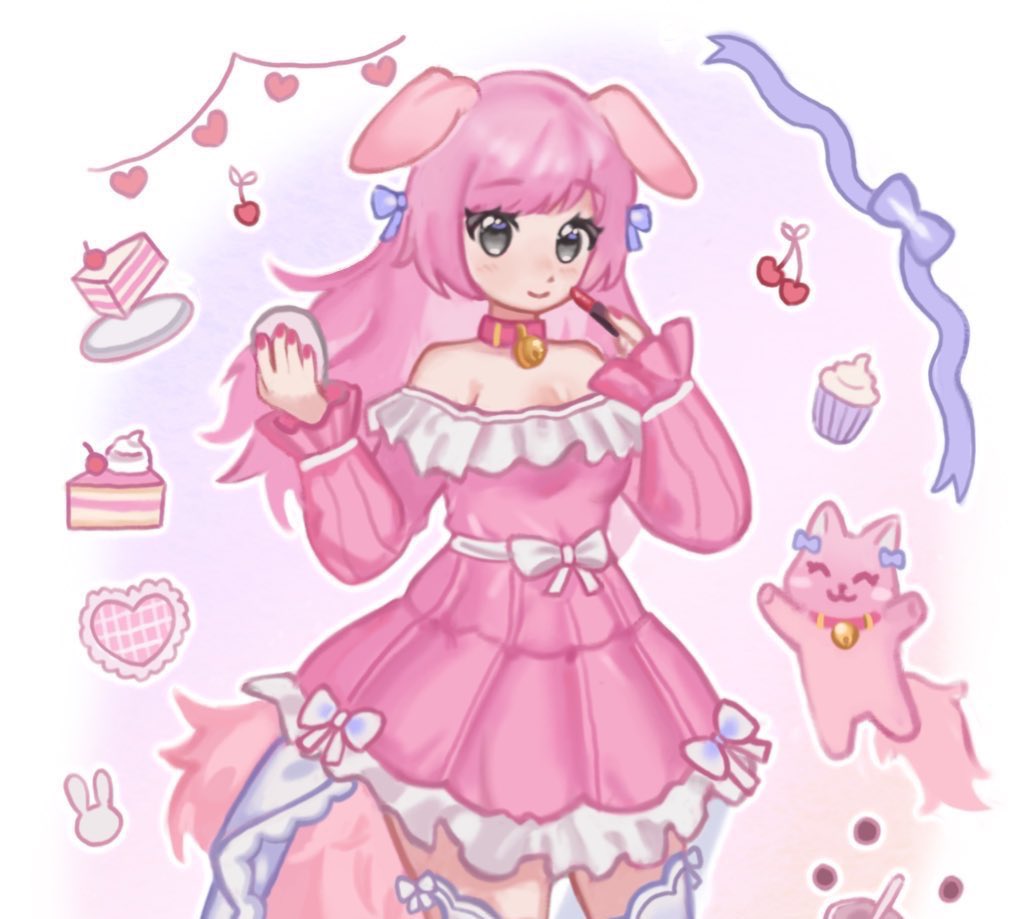 sh1nowo's tweet photo. it’s my 18th birthday today!!! :D it would make me So happy if u could share my art >< 🩷 https://t.co/QWNvYSche4