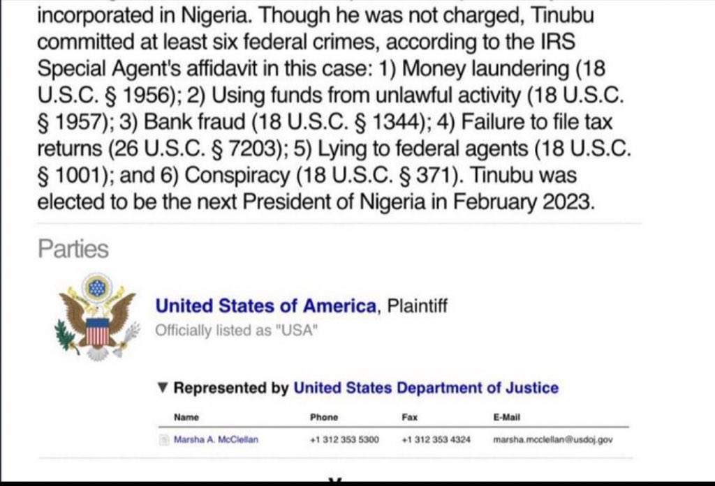 TheSerahIbrahim's tweet photo. Cry now
Cry today
Cry tomorrow
Cry forever

Tag the DSS, Tag EFCC, Tag the Police

It doesn’t change FACTS.

Bola Tinubu is a CRIMINAL.
A FORGER, A DRUG PEDDLER and A RIGGER.

Your tears would not save him
@FBI would drop more damning evidences.
Save your tears for another day😅. https://t.co/gc1QN37YUx