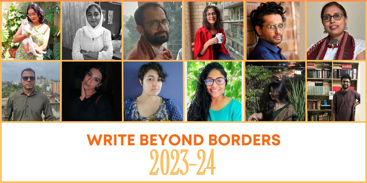 We are delighted to announce the mentees for #writebeyondborders 2023-24 - a transnational mentorship programme Find out who they are! writebeyondborders.co.uk/2023/10/05/ann…