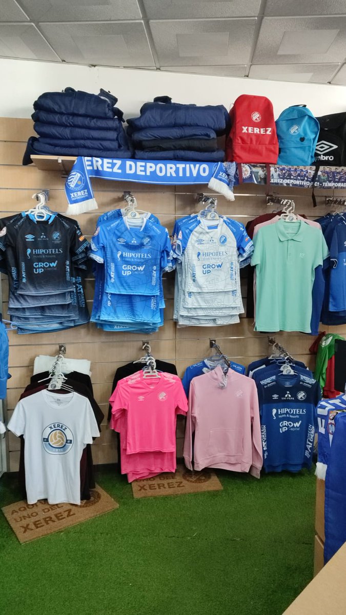 Ya puedes recoger o adquirír en la <a href="/tiendaxerezdfc/">tiendaxerezdfc</a> las equipaciónes oficiales que más te gusten 😍

latiendadelxerez.com