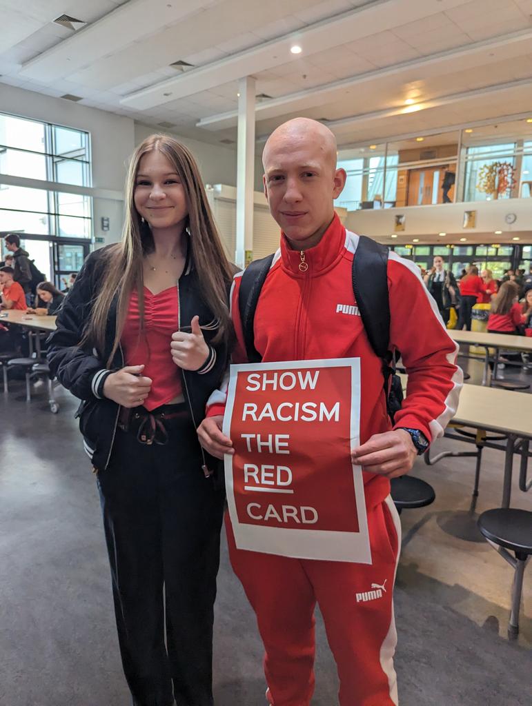 Mrs Doran (@mrs_l_doran) on Twitter photo This Friday we wear red, but every day we show racism the red card at <a href="/StMungosFalkirk/">St Mungo's HS</a>
💃🏽💄🧣👠📕🎒👲🏽🧰⛑️ #WRD23 #SMAntiRacist This Friday we wear red, but every day we show racism the red card at <a href="/StMungosFalkirk/">St Mungo's HS</a>
💃🏽💄🧣👠📕🎒👲🏽🧰⛑️ #WRD23 #SMAntiRacist