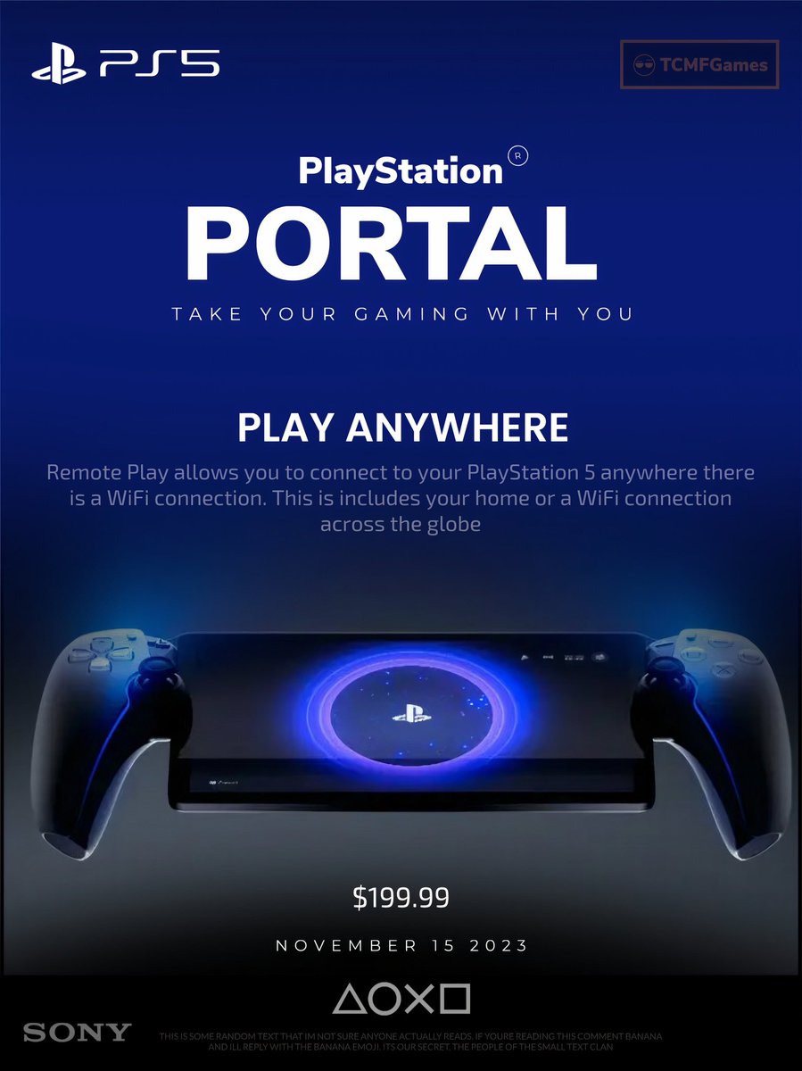 PlayStation Portal Preorder locked in ! 🔥🔥🙌🏽 Ready for launch day and excited to finally try this out with various games 👀 • PlayStation Portal can be played anywhere you have Wi-Fi connection! Not just your home