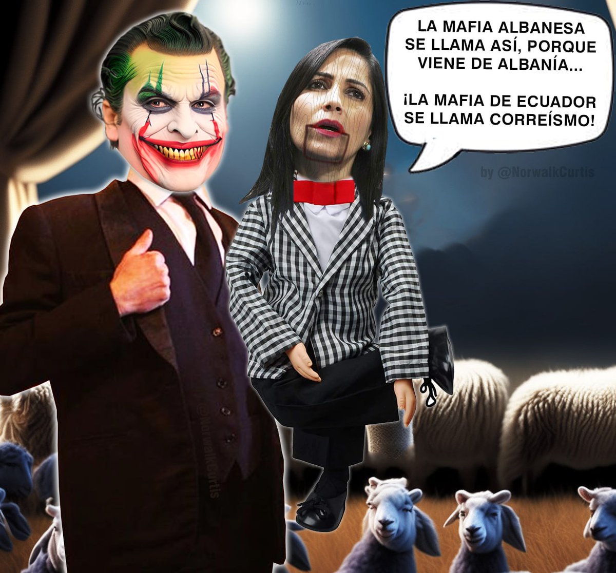 NorwalkCurtis's tweet image. #LuisaDesdolariza 🚫🚫
#LuisaTitereDeCorrea 🚫🚫

#CorreaNuncaMás 🚫🐀🐀🐑☠️
#SocialismoSXXIEsMuerte ☠️☠️