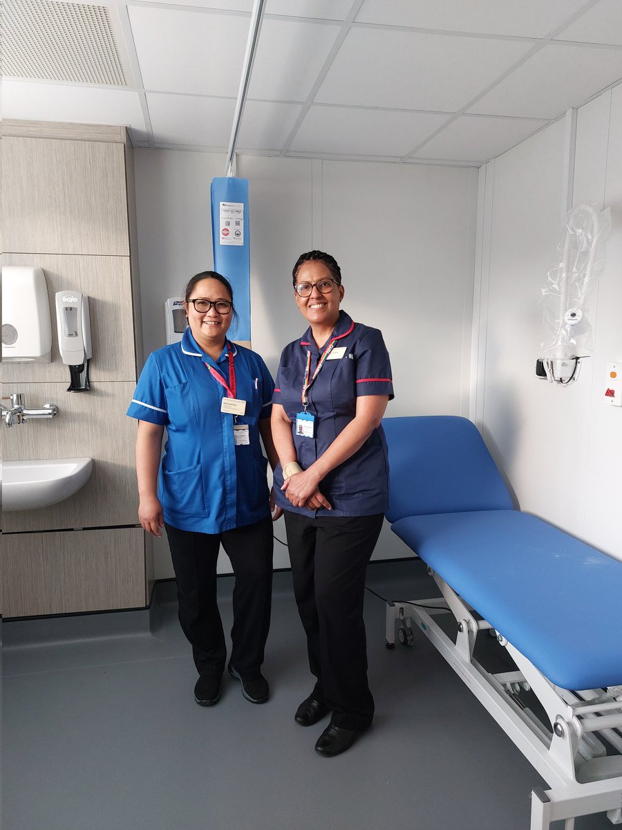 Almost ready for the grand opening of our modular OPD department to make room for our new ward. It's looking amazing. Thanks to everyone <a href="/WestMidHospital/">West Middlesex University Hospital</a> who has helped with this!