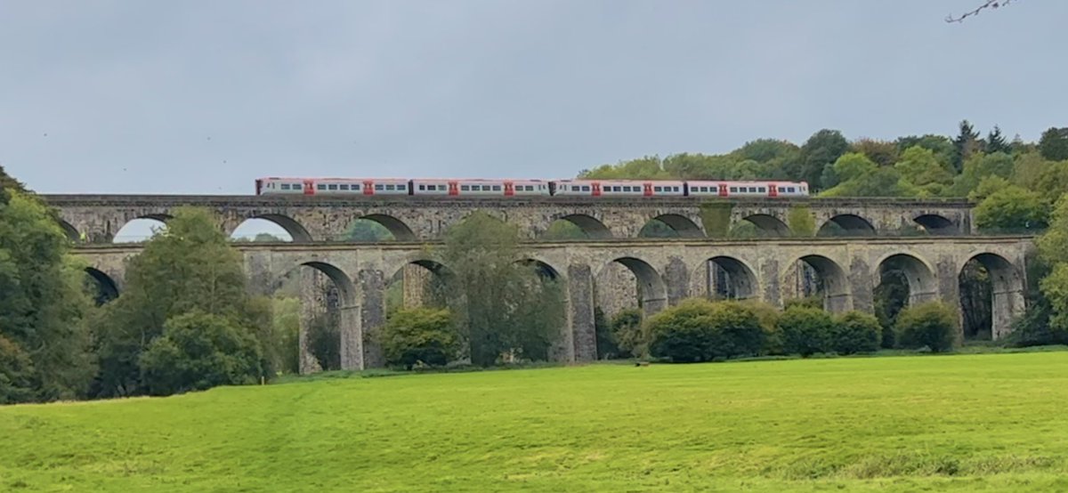 PlatformEdge1's tweet image. I couldn’t go to Chirk and not visit the magnificent Viaduct and Aqueduct 😍

Couple of 197s here as well as a 158! #Class158 #Class197 @tfwrail