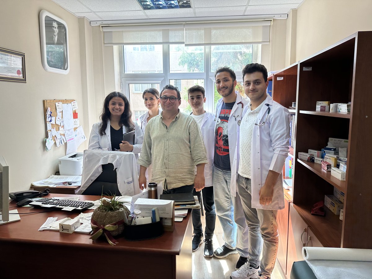 iamogunb's tweet photo. Grateful for a brilliant team! 🌟 From insightful discussions with our rheumatologist Dr. I. Ercan Okatan to laughter-filled moments with my med friends, I'm surrounded by inspiring minds dedicated to healing and camaraderie. #MedicineMatters #medicine  #rheumatology💉🩺👩‍⚕️👨‍⚕️ https://t.co/qqrAHlIE19
