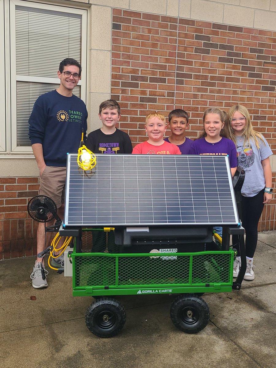 SCOPESUnioto's tweet photo. Thank you, Jake Kuss and OSLN, for the amazing Green Machine!!! We have already learned so much. https://t.co/jKJbVVeqC3