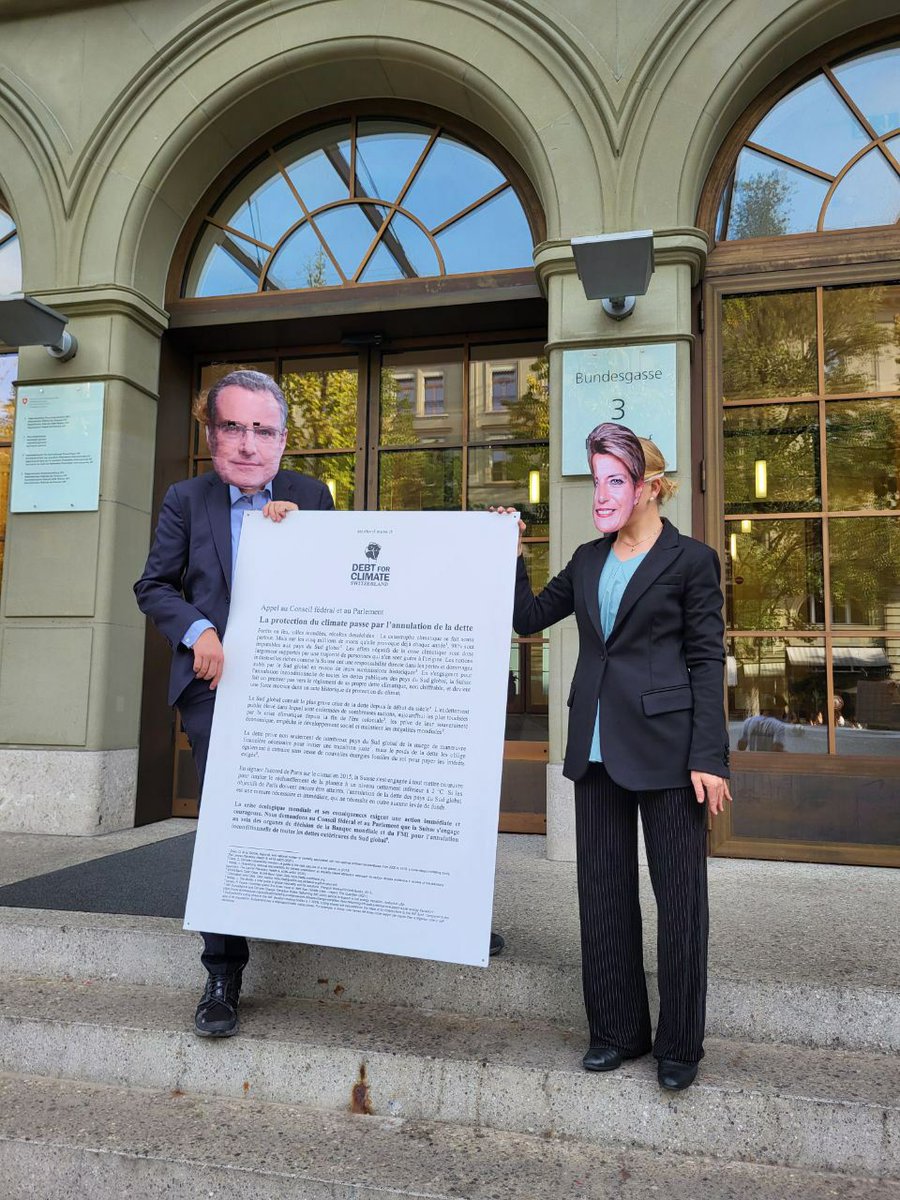 Debt for Climate Switzerland tweet media