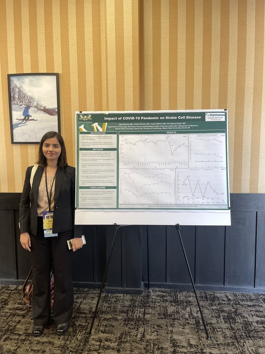 #womeninmedicine #womeninoncology  connected with Dr @NanjaSushmitha and AditiSharma from @KarmanosHemeOnc. Great posters and presentations. Thanks to #MSHO for the opportunity.