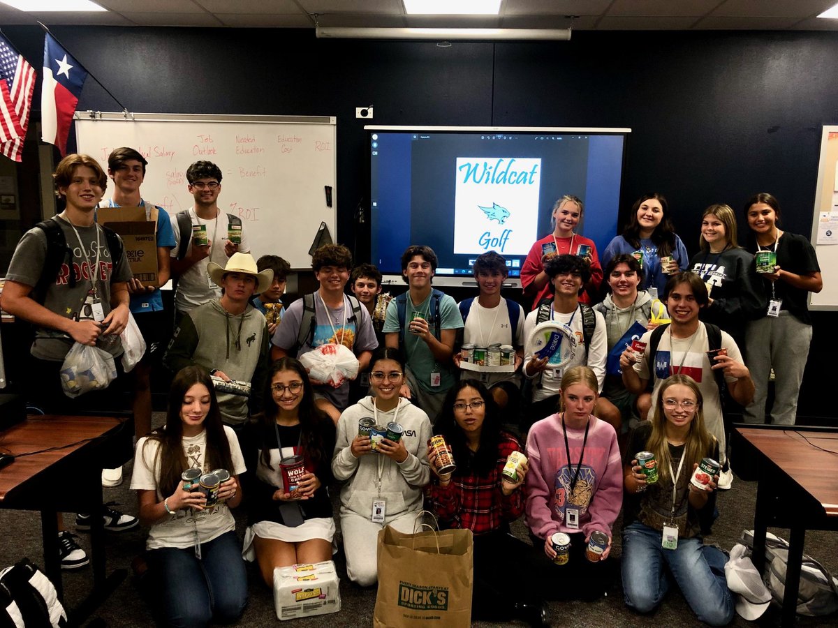 TMHSWildcatGolf's tweet photo. Tomball Memorial Golf is a T.E.A.M. Player!
Great job by the golf team and TMHS in supporting the Tomball Emergency Assistance Ministries food drive! https://t.co/5zZeMtmpSf