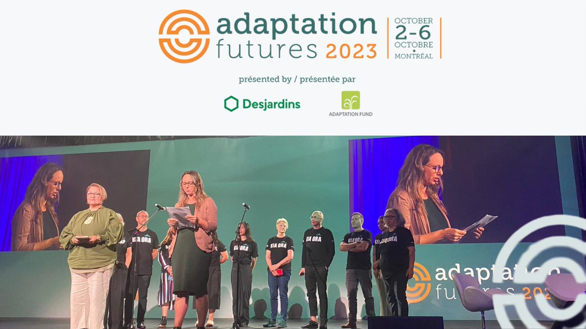 [Moving Adaptation Forward!] #AdaptFutures23 is announcing that the next edition will take place in New Zealand! 🇳🇿
