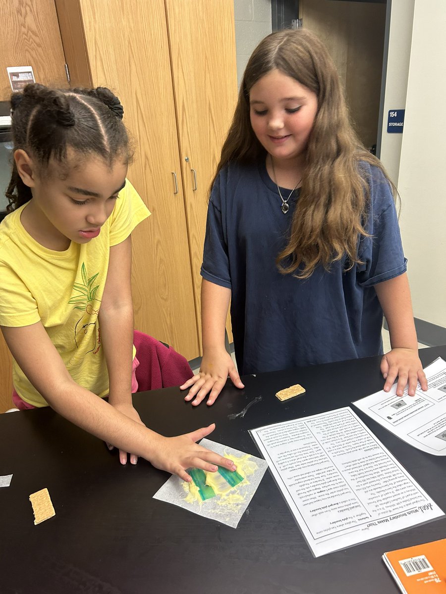 Exploring tectonic “plates” in STEM! <a href="/eps_stem/">Gomathi Ramachandran</a> <a href="/Marshall_4th/">Ms. Marshall</a>