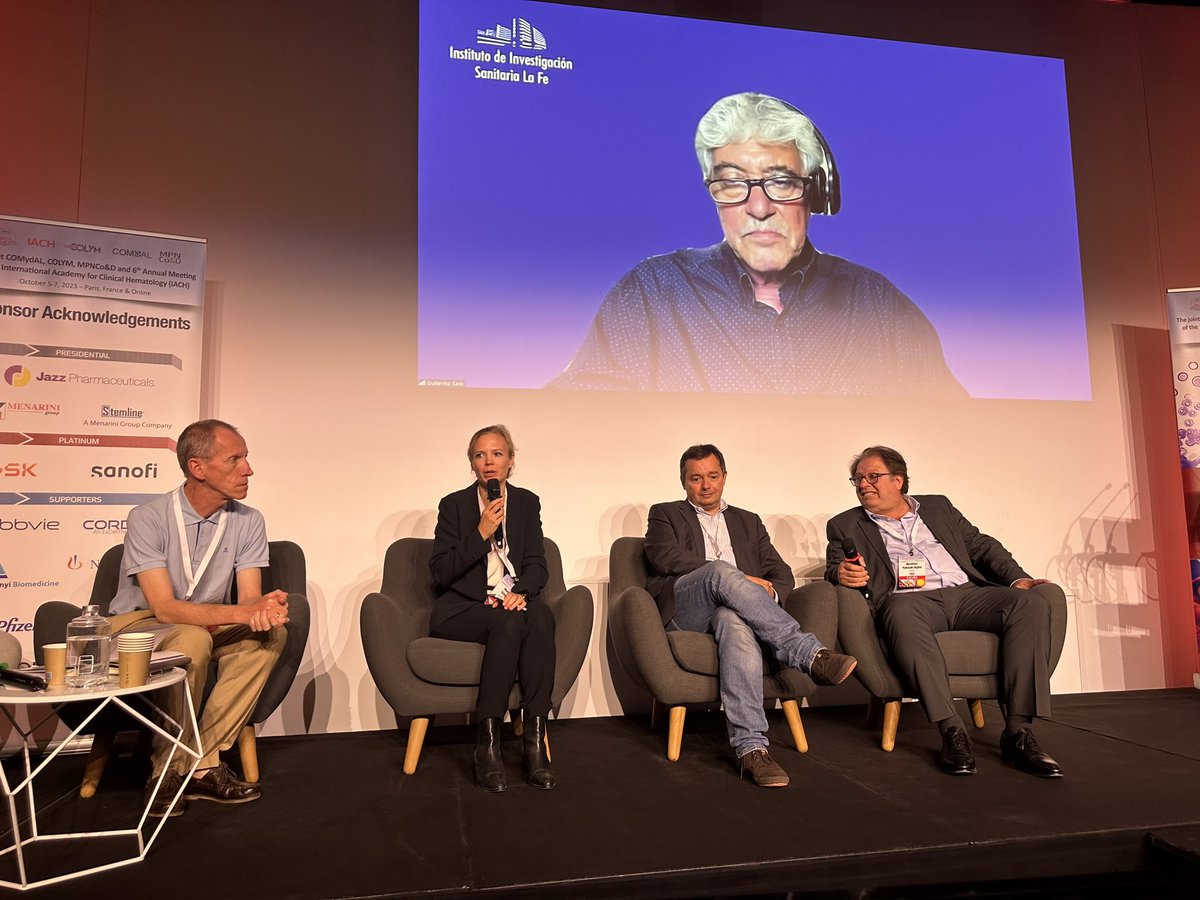 Dr_AmerZeidan's tweet photo. Outstanding panel discussions on all aspects of #MDSsm in @TheIACH #COMyDAL meeting. What a true pleasure to co-chair the meeting with the one & only dr @Santin13Valeria & have such amazing faculty join us for very robust discussions & debates on how to move the field forward https://t.co/NDXmGFHtx5