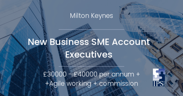 FancourtMark's tweet photo. New role! New Business SME Account Executives, £30000 - £40000 per annum + +Agile working + commission - #MiltonKeynes. https://t.co/HqOLujoaSr https://t.co/8N8gNdmlwC