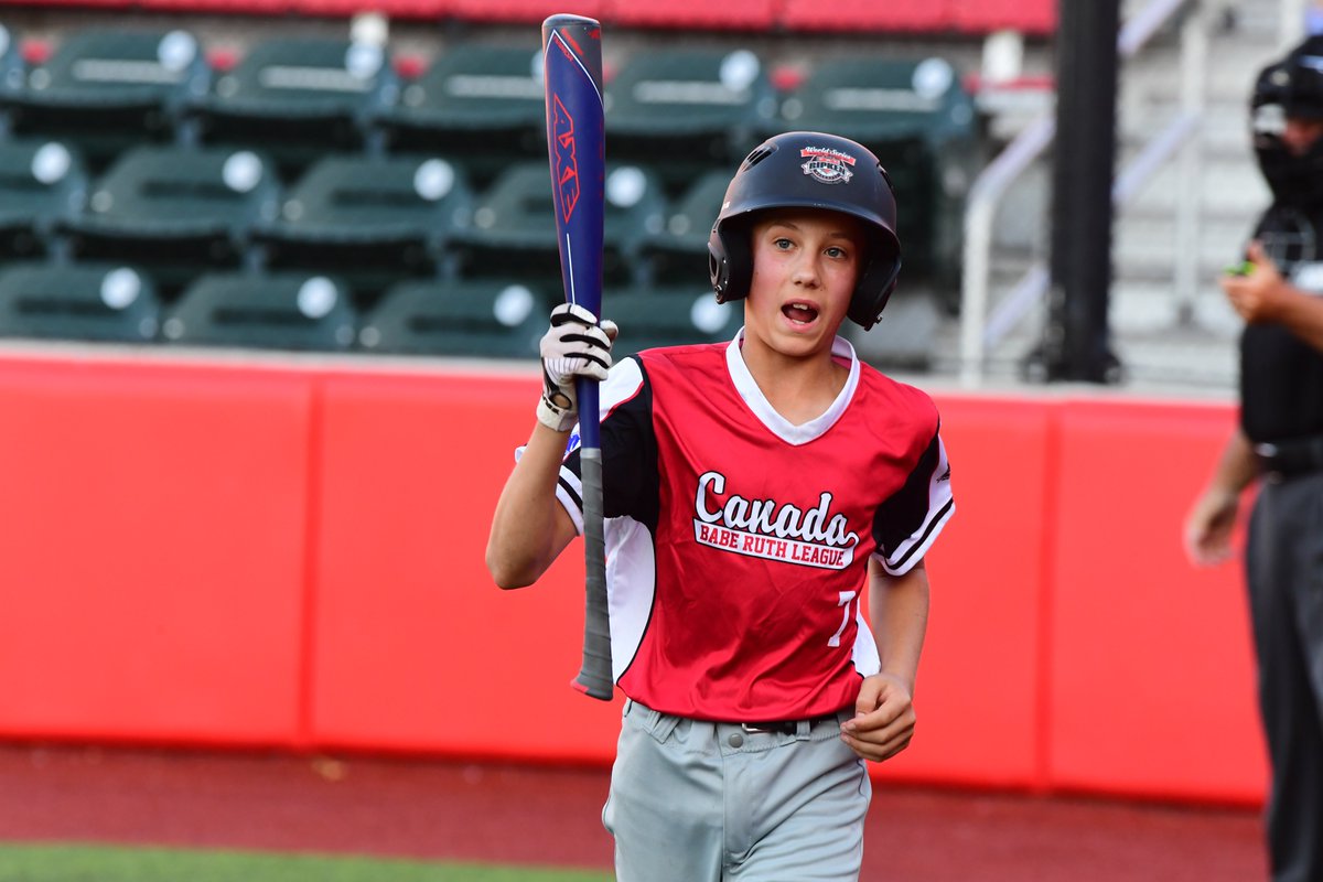 AxeBat's tweet photo. βΎοΈOne of the best parts about being the OFFICIAL BAT OF @baberuthleague is seeing the joy of our international participants experiencing the Axe Advantage.
#stratos #usabat #hotbats