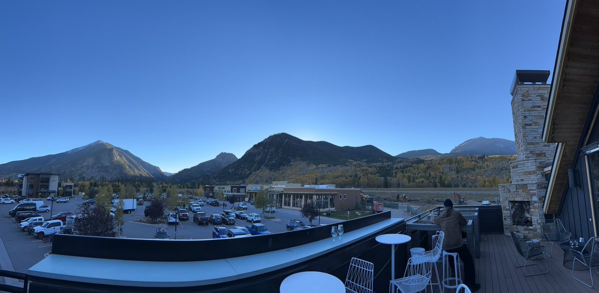 Morning from Frisco, CO. Love the setting of professional development opportunities in Coloraod. #ruralsuperintendentacademy
