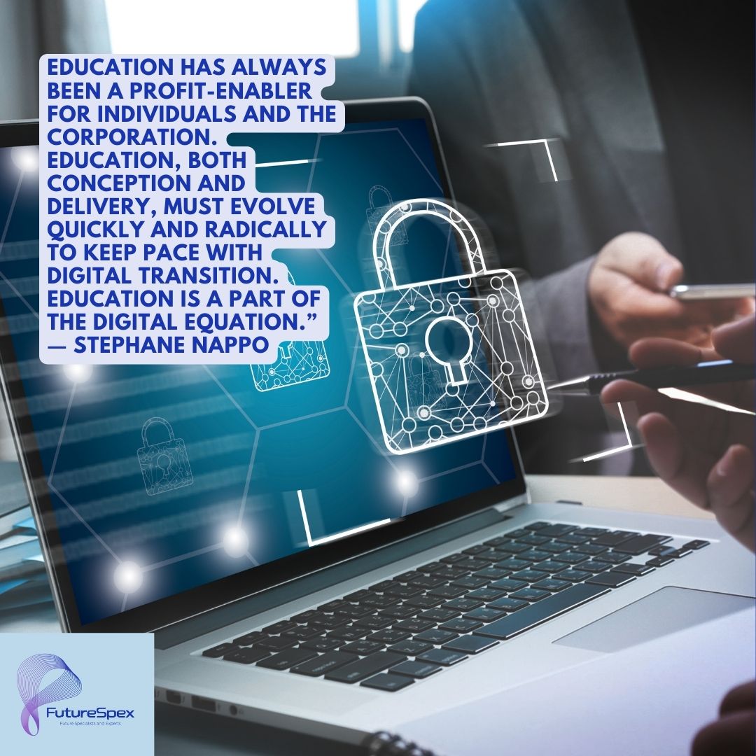 Education has always been a profit-enabler for individuals and the corporation...”
― Stephane Nappo

#security #technology #stockholm #invest #gothenburg #protection #techeducation #education #cyber #hackers #informationsecurity #StephaneNappo #privacy #cybersecurityawareness