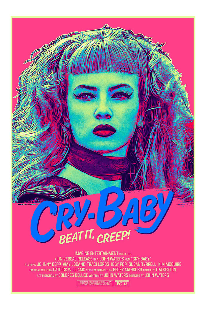 jmlx_john2's tweet photo. Cry-Baby (1990) directed by John Waters; with Johnny Depp, Amy Locane, Polly Bergen, Ricki Lake, Traci Lords, Kim McGuire (as "Hatchet-Face" Malnorowski), Susan Tyrrell, Iggy Pop, Troy Donahue, Mink Stole, Joe Dallesandro, Joey Heatherton, David Nelson, and Patty Hearst #film https://t.co/kDfOWvkH8A