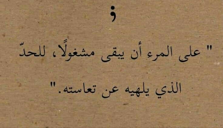 كنزُ الإنسان، رزانة عقله.
#راقت_لي