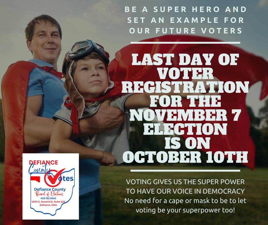 Defiance County Board of Elections (@defianceboe) on Twitter photo 