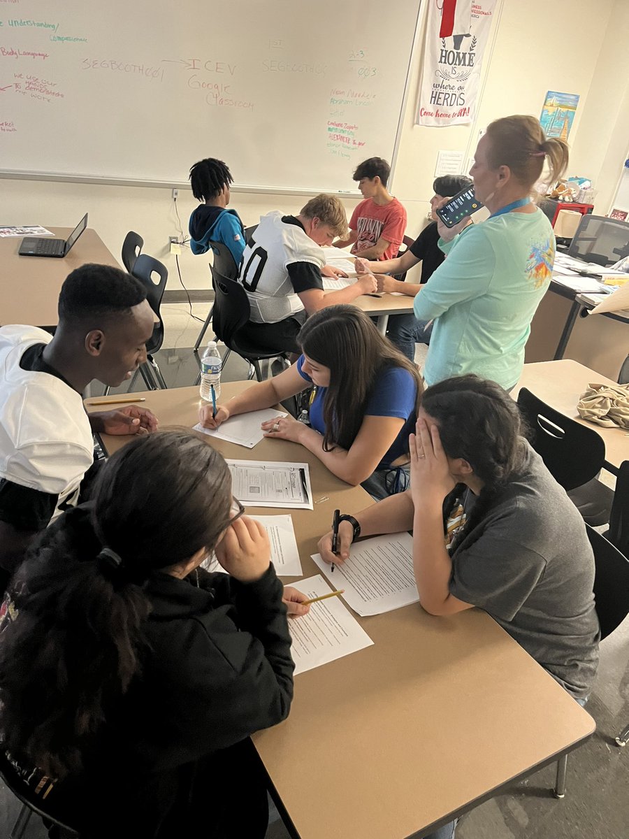 Ms Booth class is working on differentiated instruction <a href="/SeguinHSTx/">Seguin High School</a> <a href="/SeguinISD/">Seguin ISD</a> <a href="/Matador_Support/">Seguin ISD Student Services</a> <a href="/SeguinCTE/">Seguin CTE</a> <a href="/lasirena73/">Christine Peréz (ella/she/her)</a>