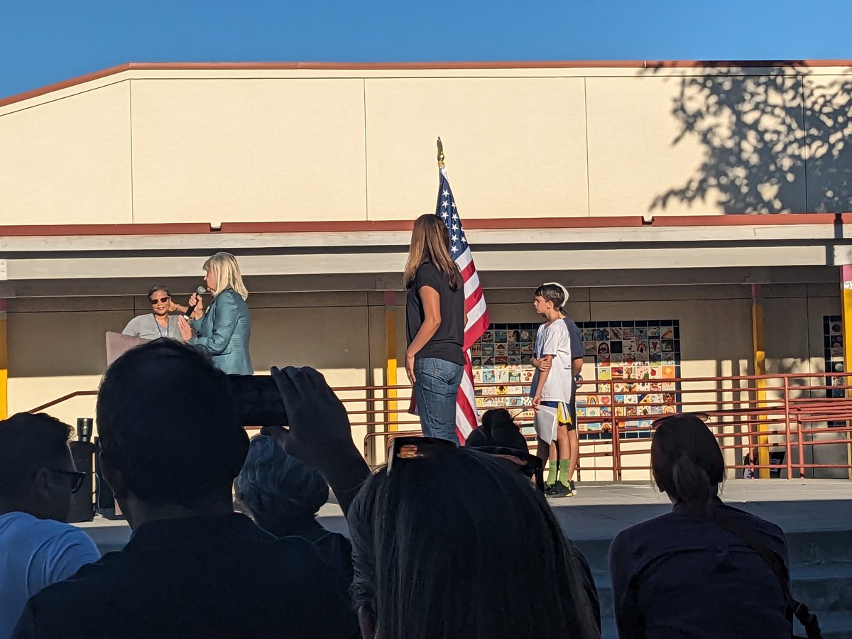 My son, the vice president of student counsel, up on stage in front of the student body rubbing elbows with the mayor (speaking) and a city counsel woman.  #futureleaders #proudparent