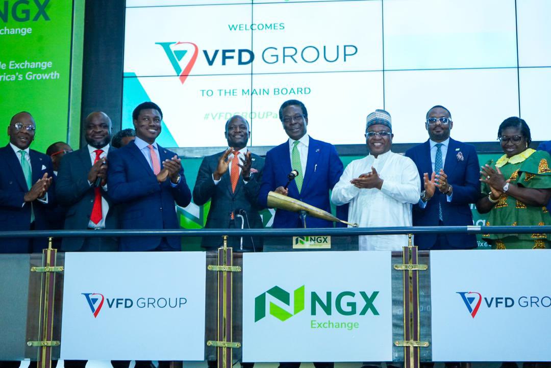 NonsoMOkpala's tweet image. My dream came true today. VFD Group Plc is now listed on The Nigerian Exchange.

I am both overwhelmed and humbled. Thank you very much to all of my family and friends. @VFDGroup @ngxgrp 

#VFD Group
#VFDGroupLists
#NGX