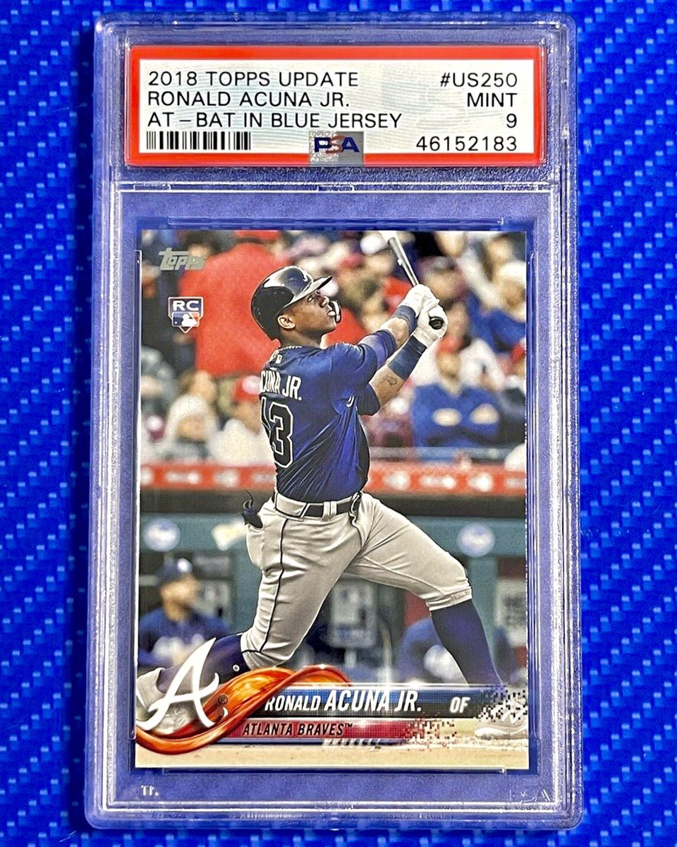 Who wants a FREE Ronald Acuña Jr. rookie?? Just LIKE and FOLLOW to enter… 🤝