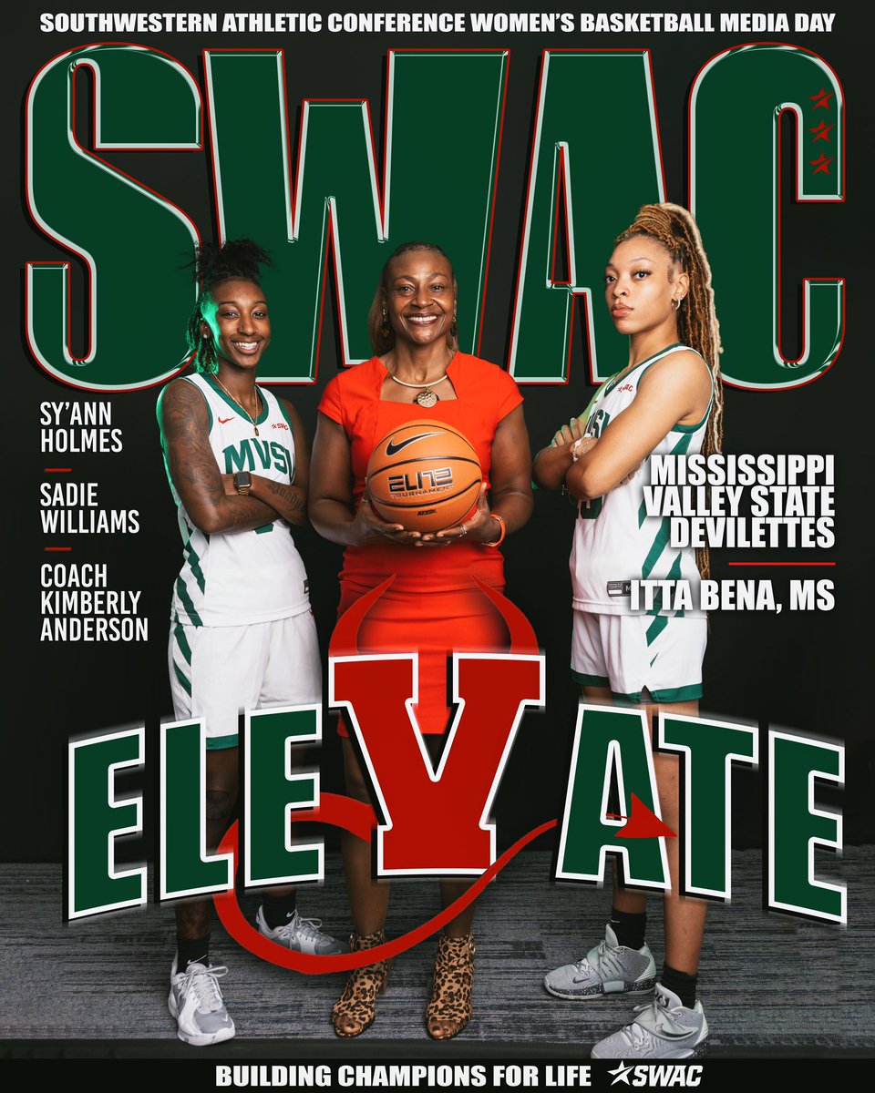 SWAC Magazine Vol. I EleVate 👹 📸💻: @bposports #SWACMD | #SWACWBB