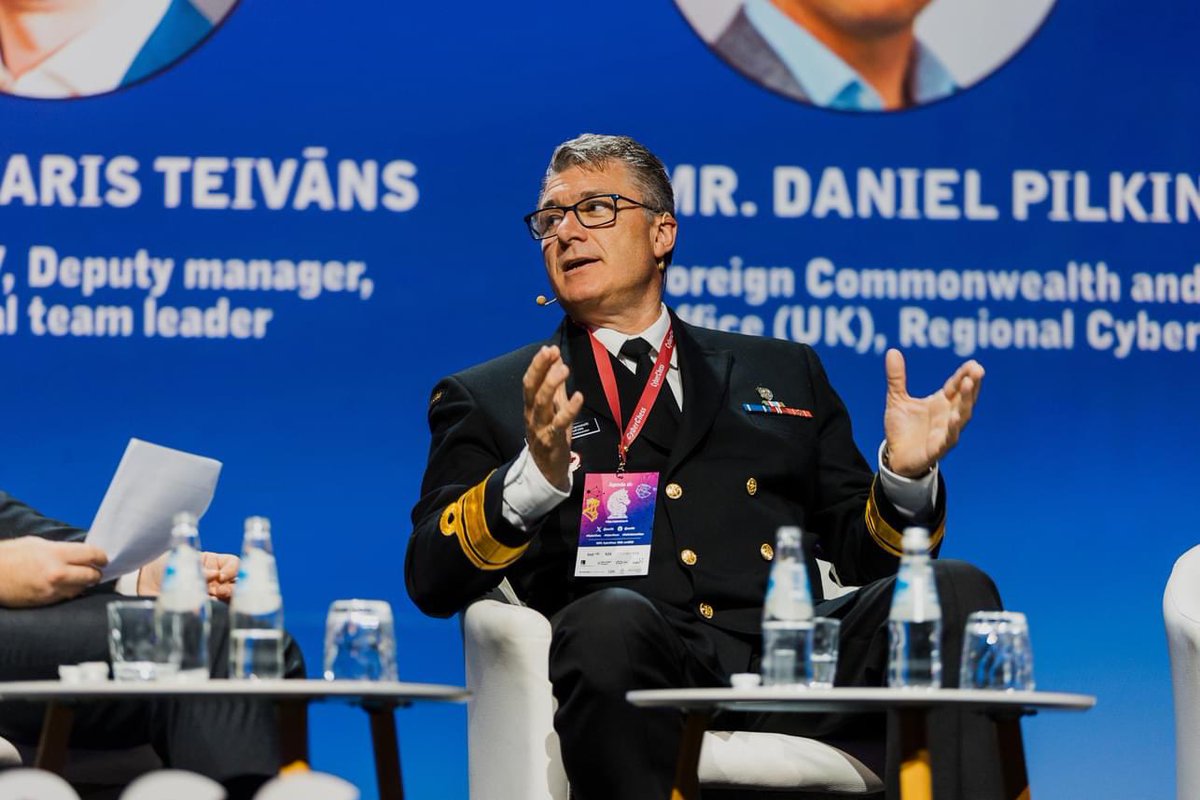 CAF_J6_FAC's tweet image. Honoured to represent Canada’s Cyber Force at the #CyberChess2023 conference in Latvia and join global experts to discuss the complexities of the cyber space and reconfirm our shared commitment to a safer digital world. @certlv