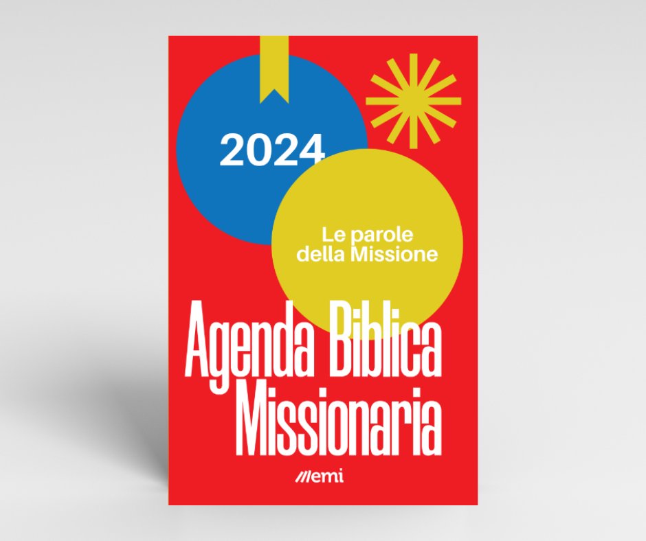 L’Agenda Biblica e Missionaria 2024 offre citazioni, flash storici e approfondimenti sui temi della missione e dell'evangelizzazione, oltre allo spunto quotidiano di meditazione sulla Parola del giorno | emi.it/categoria-prod…