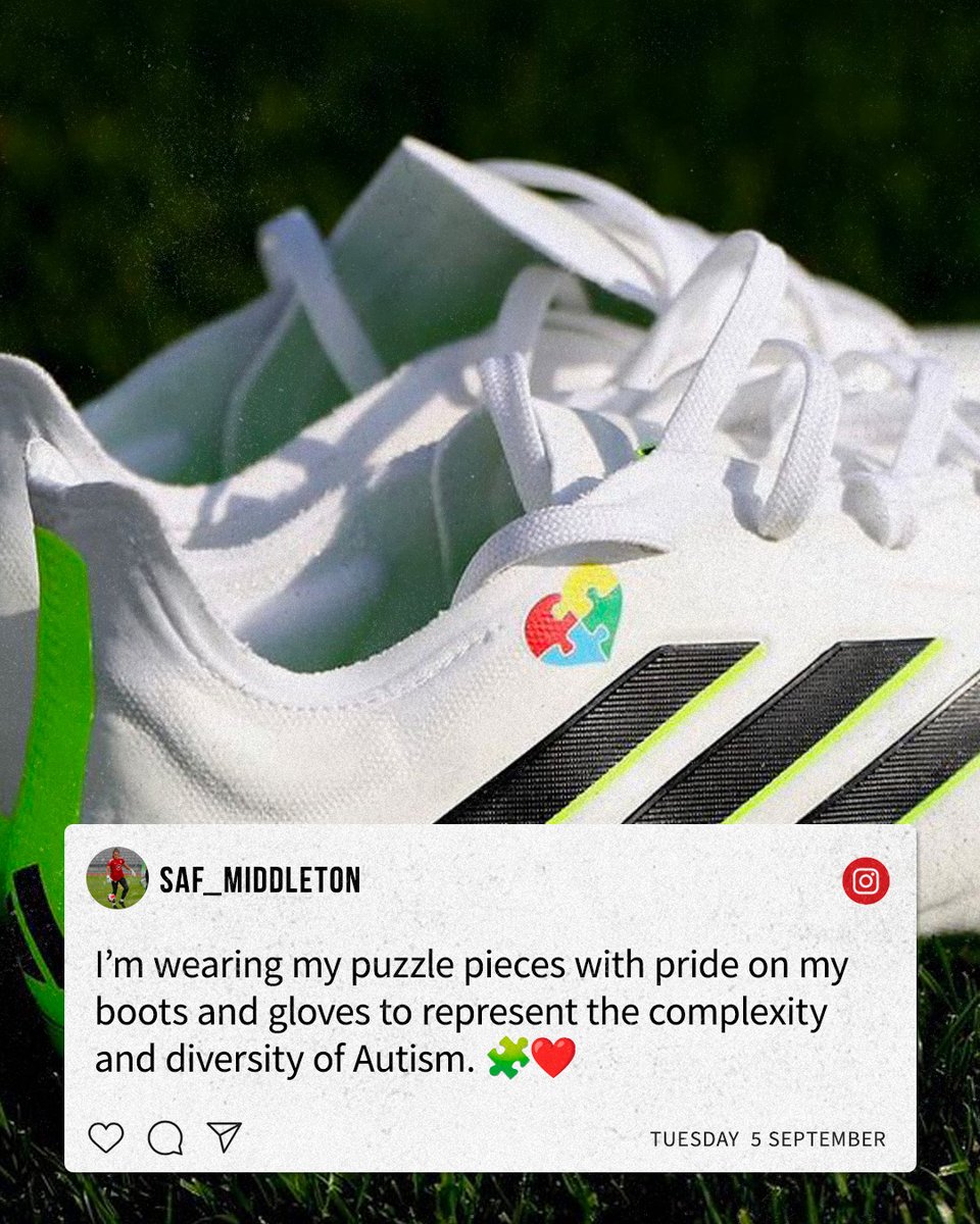 La portera del Manchester United sub-21 Safia Middleton-Patel fue diagnosticada con autismo hace un mes

A partir de ahora, lucirá con orgullo el puzzle que simboliza el autismo en sus guantes y botas

🗣️"Los últimos meses han sido tan duros como positivos. Recientemente recibí