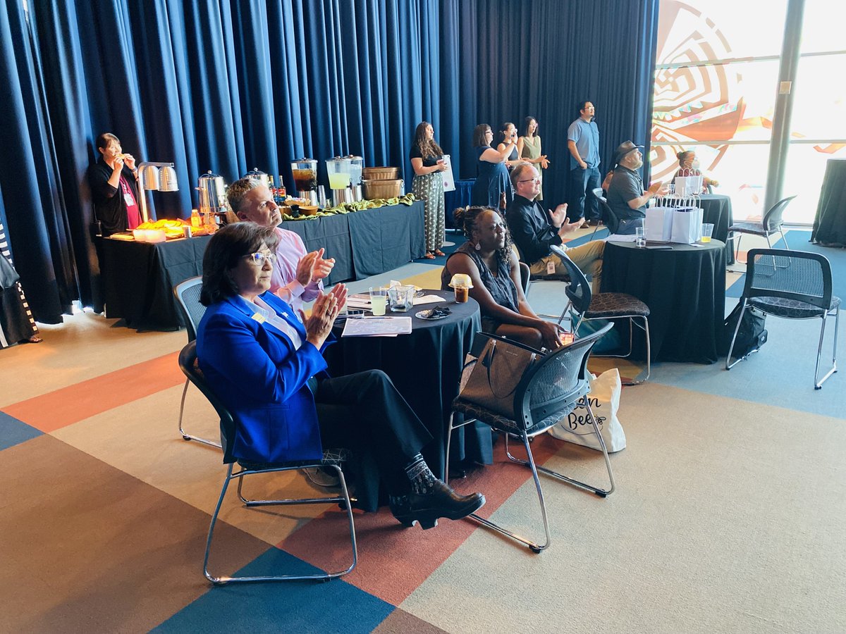 CMBerdettaHodge's tweet photo. It was an honor to attend the #HEIKU: Indigenizing Spaces gathering last night. This artistic collaboration in #Tempe is groundbreaking and will be a celebration of the past and the future.
https://t.co/B7QcDXyTC9 https://t.co/TZCDnycl1B