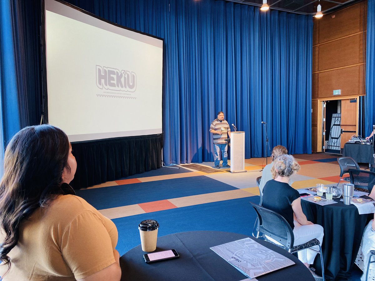 CMBerdettaHodge's tweet photo. It was an honor to attend the #HEIKU: Indigenizing Spaces gathering last night. This artistic collaboration in #Tempe is groundbreaking and will be a celebration of the past and the future.
https://t.co/B7QcDXyTC9 https://t.co/TZCDnycl1B