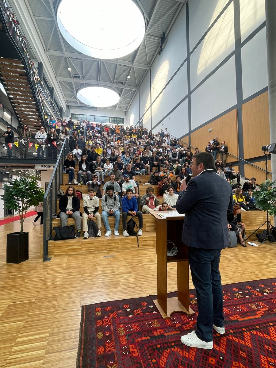 TheYard_VFX's tweet photo. Congrats to @artfxschool's teams on the #Lille campus inauguration🎉
Laurens Ehrmann and Harry Bardak were thrilled to host #VFX conferences and feel your warm welcome. Looking forward to our next partnership steps.
Sneak peek here: https://t.co/nChhoIyQuu
#bepartofsomethinggreat https://t.co/7bg66b2G65