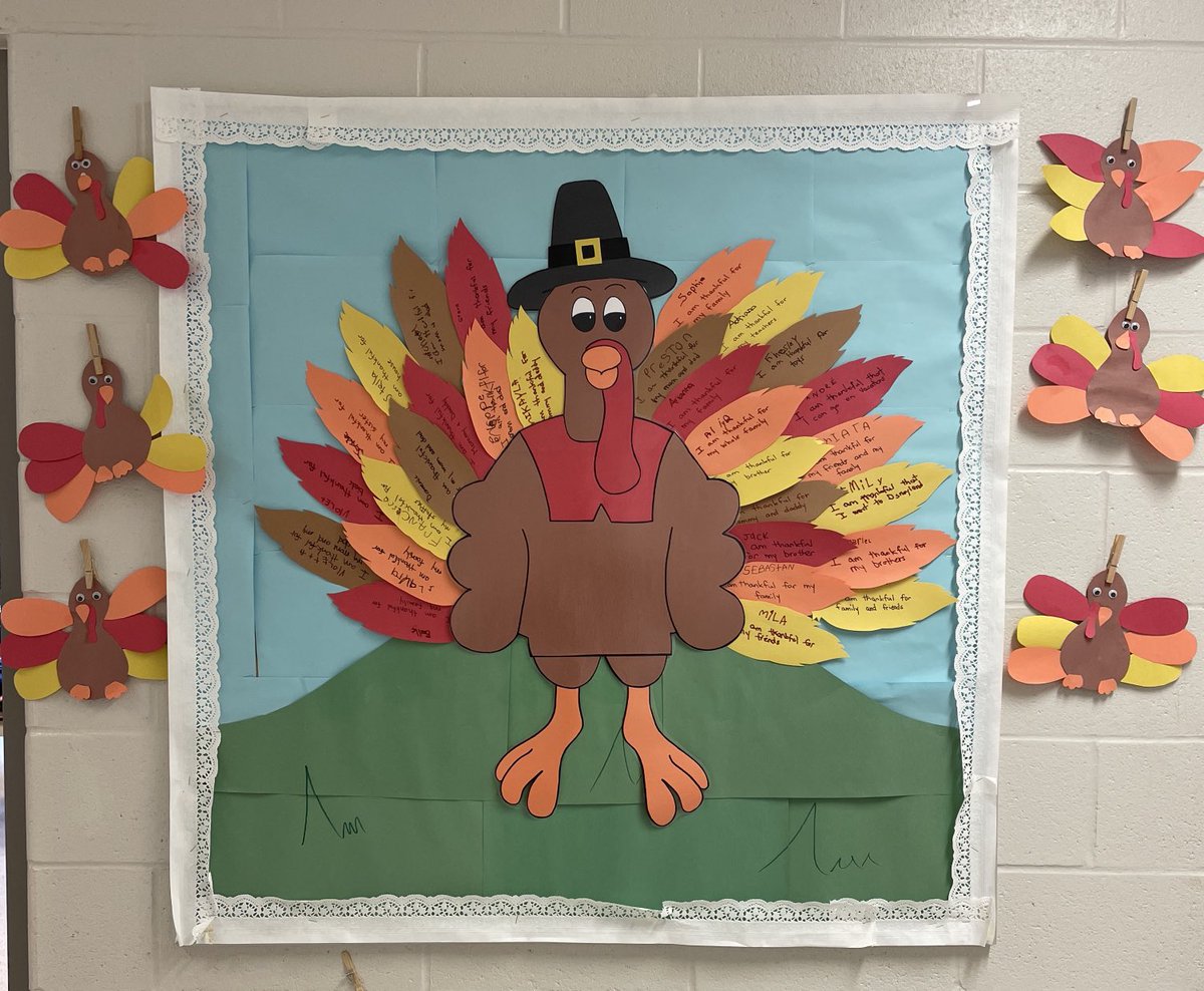 Wishing all our families a very Happy Thanksgiving 🦃