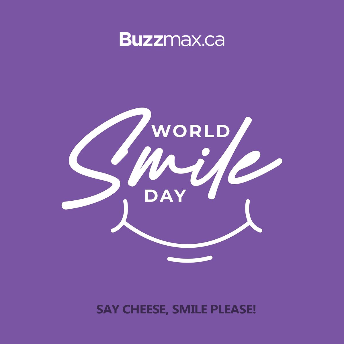 buzzmaxonline's tweet photo. 😊 Happy World Smile Day! Brighten up your online experience with lightning-fast internet and a smile on your face. Share your happiest moments streaming, gaming, and browsing with us! 😄 #WorldSmileDay #HighSpeedInternet #Buzzmax #internetprovider https://t.co/iMogtDob2s