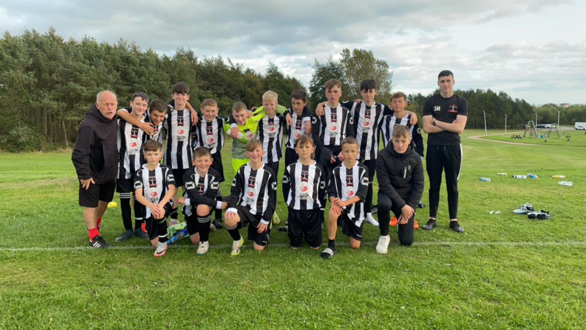 Our S2 team were unlucky to be knocked out the NE Scot Cup on penalties after a 1-1 draw against Bridge of Don. It was a spirited performance and was so close to a winner. Lots more games to come after the holidays. ⚽️ <a href="/FraserburghAcad/">Fraserburgh Academy</a> 

New kits thanks to Vintage Car Rally 👏