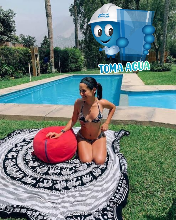 JCPP17's tweet image. Quieren agua?

#sigridbazan #Sedapal