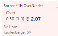 football433tips's tweet photo. 👊 Over 0.5 goals ht
how to win 👉 https://t.co/CsQlUJx913
#pickvalue #inplay #goalpredictor https://t.co/xRZCbJBLVO