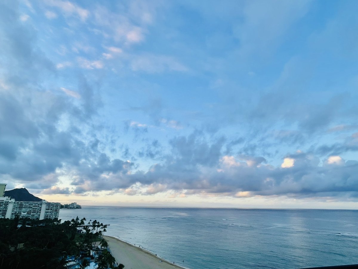 It’s a beautiful Morning in Honolulu! Can’t wait for you all to arrive for #CHEST2023