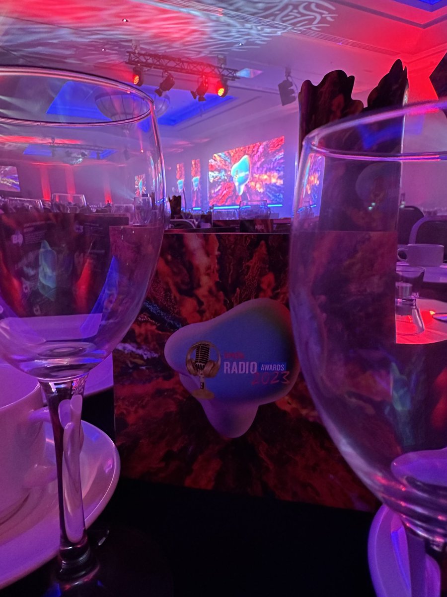 All set up for the IMRO Radio Awards 2023. Best of luck to all tonight’s nominees #IMRO23