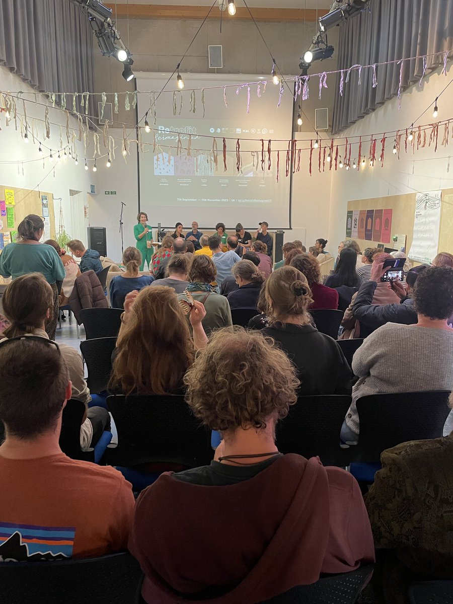 Settling in for a final provocation from <a href="/ImmyKaur/">ਇਮਨਦੀਪ ਕੌਰ | Imandeep Kaur</a> <a href="/justinmcguirk/">Justin McGuirk</a> <a href="/mellishaward/">Mellis Haward</a> Sara Edmonds <a href="/NatRetrofitHub/">National Retrofit Hub</a> <a href="/JoeGiddings4/">Joe Giddings</a>