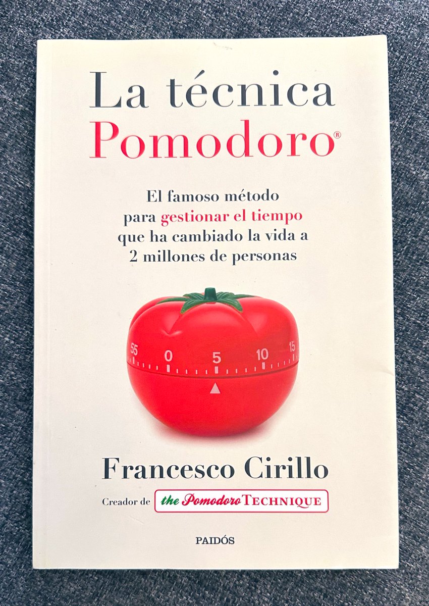Libros ✨ para impulsar tu CREATIVIDAD y atención para siempre.

1. La técnica Pomodoro.