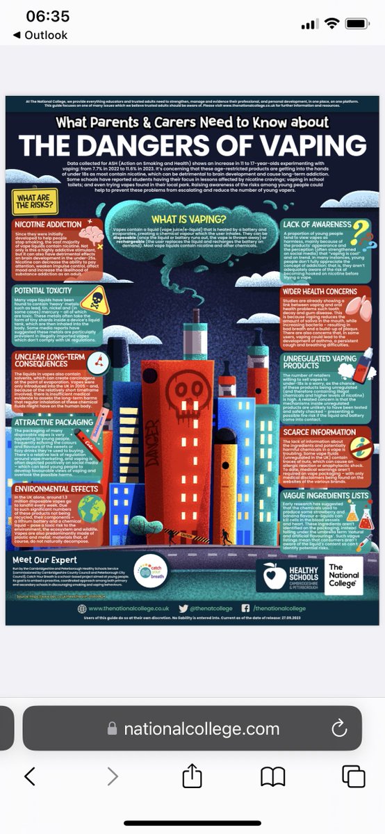 The dangers of vaping