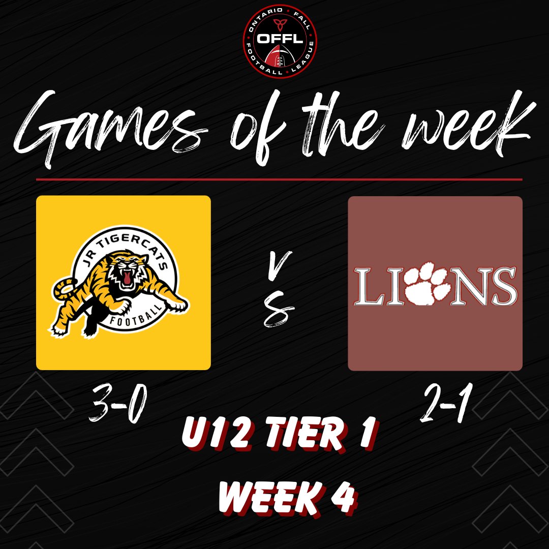 Ontario Fall Football League tweet media