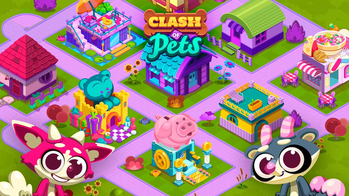 Elevate your match-3 gaming experience with Clash of Pets! 

Build your Pet City to unlock special abilities and increase your scores in PVP matches. 

Step into a world where strategy, skill, and fun collide.

Start your adventure today!

coinary.com/games/clash-of…