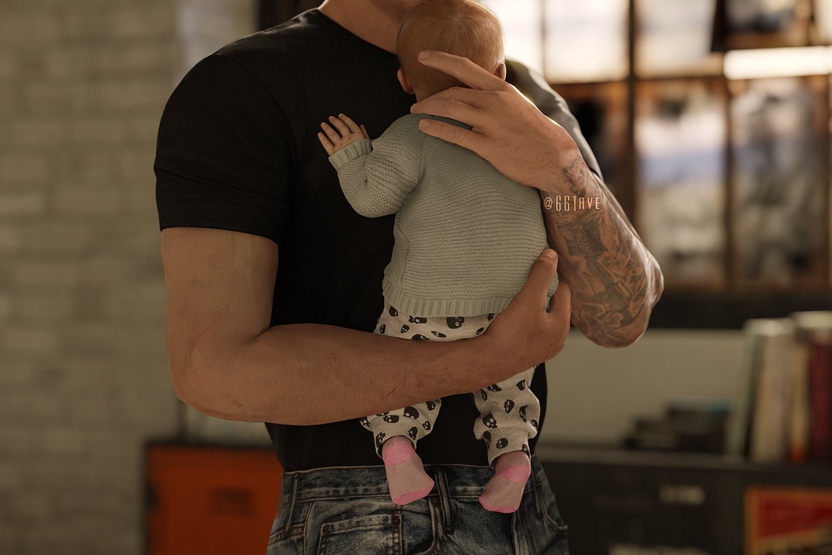 661ave's tweet image. dad!Ghost #MWII #SimonGhostRiley